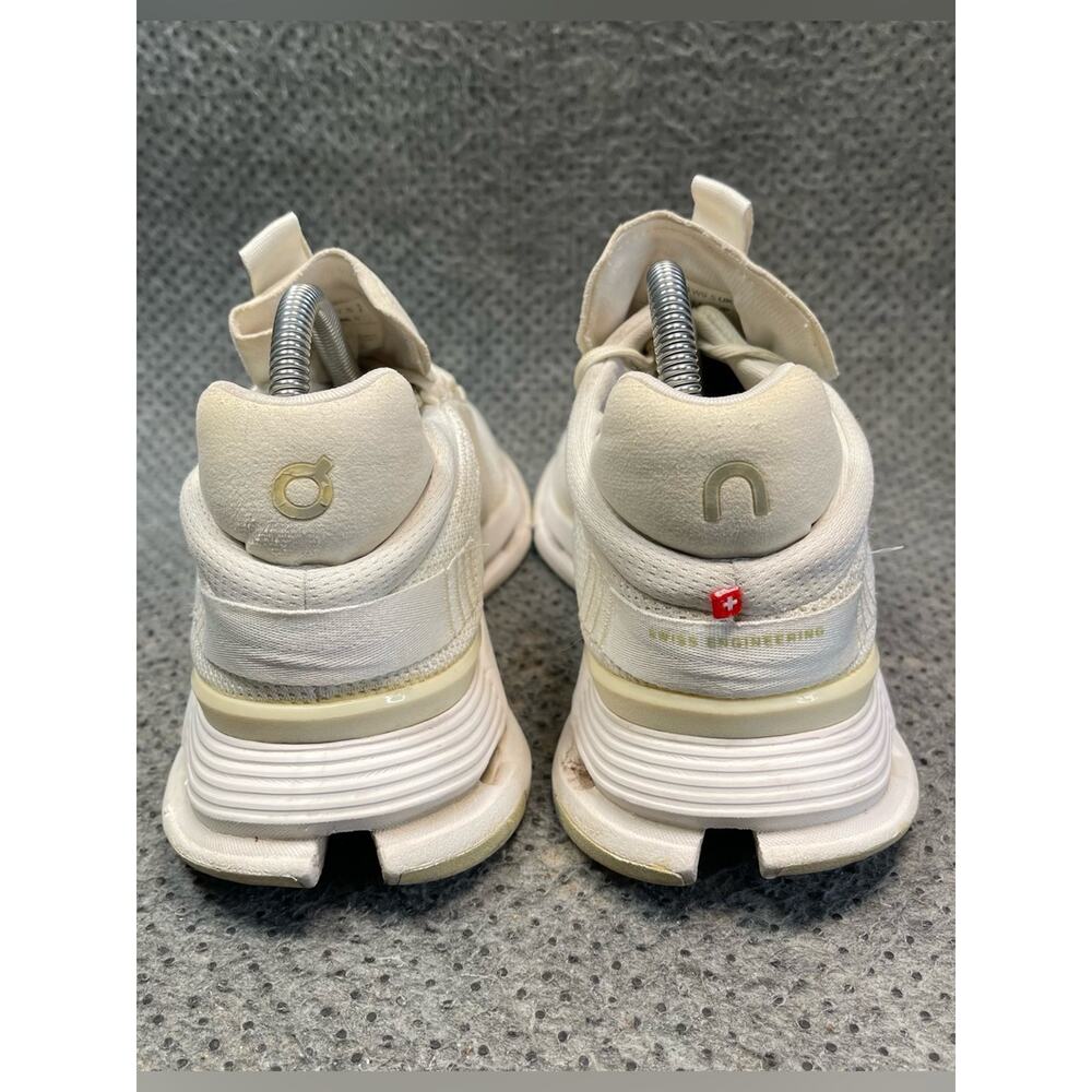 On Cloud Cloudnova White Running Shoes Size 9.5 Women’s - Picture 7 of 10